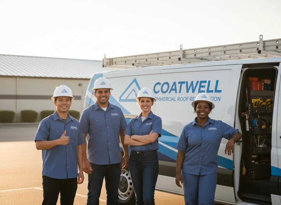 Commercial roof coating company in Issue, MD
